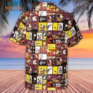 Underdog Cartoon Pattern Hawaiian Shirt Best Gifts for Cartoon Lovers 3