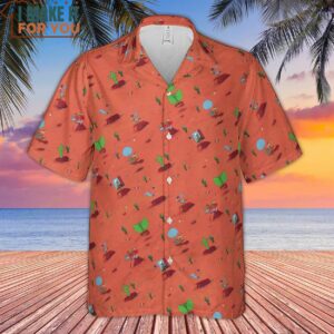 Wile E Coyote and the Road Runner Looney Tunes Hawaiian Shirt Best Gifts for Cartoon Lovers 2