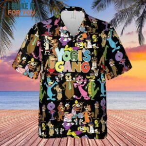 Yogis Gang Characters Hawaiian Shirt Unique Gifts for Cartoons Lovers 2