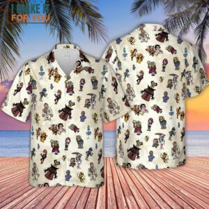 V Is For Venture The Venture Bros Villains Hawaiian Shirt Best Gifts for Cartoon Lovers 4