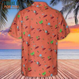 Wile E Coyote and the Road Runner Looney Tunes Hawaiian Shirt Best Gifts for Cartoon Lovers 3