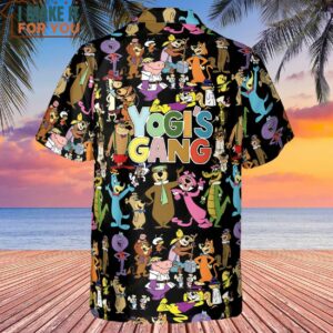 Yogis Gang Characters Hawaiian Shirt Unique Gifts for Cartoons Lovers 3