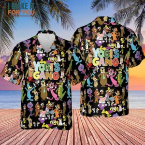 Yogis Gang Characters Hawaiian Shirt Unique Gifts for Cartoons Lovers 4