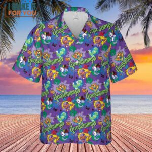 You Cant Scare Me Goosebumps Hawaiian Shirt Fun and Stylish Hawaiian Shirts 2 1