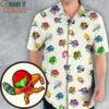 The Many Suits Of Samus Metroid Pattern Hawaiian Shirt, Best Hawaiian Shirts For Gamer
