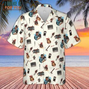 Supernatural Horror Evil Dead Halloween Hawaiian Shirt Horror Hawaiian Shirts For Men 3