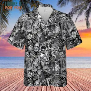 The Monsters Universal Classic Monsters Hawaiian Shirt Horror Hawaiian Shirts For Men 2