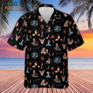 Total Recall Pattern Hawaiian Shirt Horror Hawaiian Shirts For Men 2