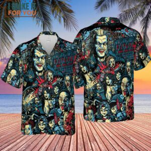 The Lost Boys Eighties Vampire Horror Hawaiian Shirt Horror Hawaiian Shirts For Men 4