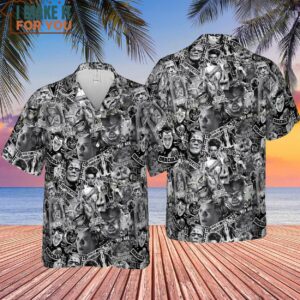 The Monsters Universal Classic Monsters Hawaiian Shirt Horror Hawaiian Shirts For Men 4
