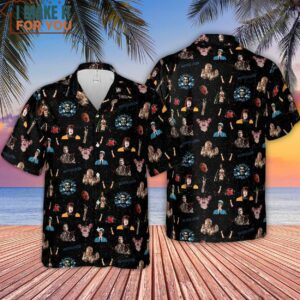 Total Recall Pattern Hawaiian Shirt Horror Hawaiian Shirts For Men 4