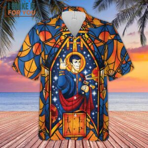 Stained Glass Star Trek Hawaiian Shirt Hawaiian Shirts From Movies 2
