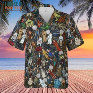 Star Wars Characters Figures Hawaiian Shirt Hawaiian Shirts From Movies 2