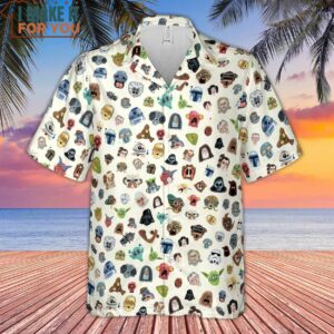 Star Wars Collage Pattern Hawaiian Shirt Hawaiian Shirts From Movies 2