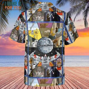 Stained Glass Star Wars Hawaiian Shirt Hawaiian Shirts From Movies 3