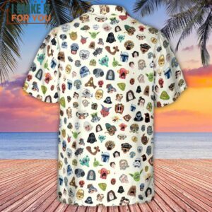 Star Wars Collage Pattern Hawaiian Shirt Hawaiian Shirts From Movies 3
