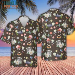 Stormtrooper Flower Vintage Pattern Hawaiian Shirt Hawaiian Shirts From Movies 4