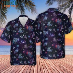 Tardis Doctor Who Seamless Hawaiian Shirt Hawaiian Shirts From Movies 4