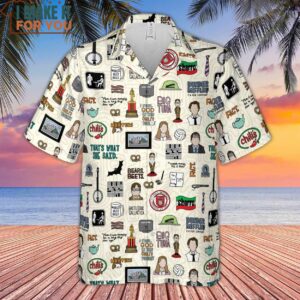 The Office Pattern Hawaiian Shirt Famous Hawaiian Shirts From Movies 2