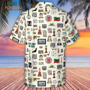 The Office Pattern Hawaiian Shirt Famous Hawaiian Shirts From Movies 3