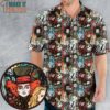 Tim Burton Characters Halloween Hawaiian Shirt, Movie Hawaiian Shirt for Men