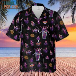 Wyld Stallyns Bill and Teds Excellent Adventure Character Hawaiian Shirt Movie Hawaiian Shirt for Men 2