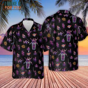 Wyld Stallyns Bill and Teds Excellent Adventure Character Hawaiian Shirt Movie Hawaiian Shirt for Men 4