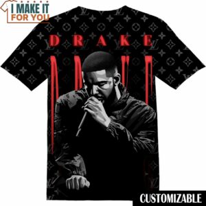 Drake Rare Hip Hop Graphic Louis Vuitton Shirt, Gift Ideas for Music Lovers