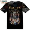 Eagles Album Cover Signature T-Shirt, Gift Ideas for Music Lovers