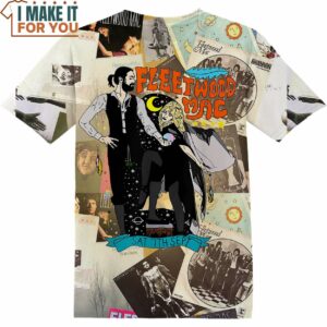 Fleetwood Mac Album Cover T-Shirt, Gift Ideas for Music Lovers
