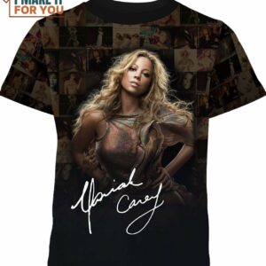 Mariah Carey Album Cover All Over Printed Shirt, Gift Ideas for Music Lovers