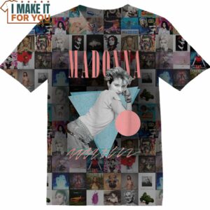 Madonna Album Cover T-Shirt, Gift Ideas for Music Lovers