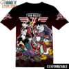 Rock Band Van Halen Mickey and Friends T-Shirt, Gift Ideas for Music Lovers