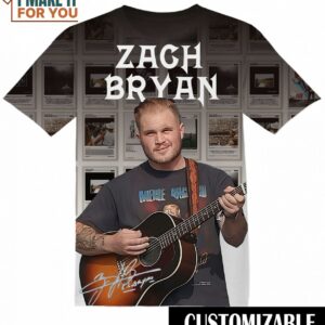 Zach Bryan Album Cover T-Shirt, Gift Ideas for Music Lovers