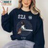 SZA S.O.S Tour 2023 Graphic Tee, SZA S.O.S Vinyl Record Shirt, Gift Ideas for Music Lovers