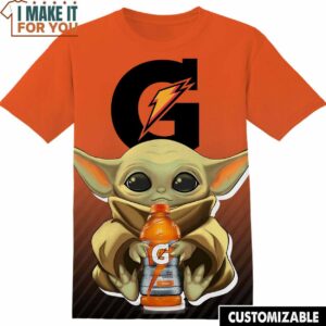 Gatorade Star Wars Yoda T-Shirt, Funny Tee Shirt for Men