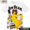 Jim Beam Pokemon Pikachu AOP Shirt, Funny T-Shirts for Sale