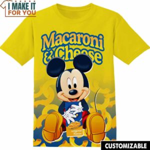 Macaroni And Cheese Disney Mickey Tee, Funny T-Shirts for Sale