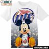 Miller Lite Disney Mickey Tee, Funny Gift for Mens