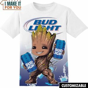 Bud Light Groot Shirt, Funny Tee Shirt for Adult