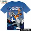 Bud Light Tom And Jerry Shirt, Funny Tee Shirt for Adult