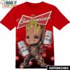 Budweiser Groot Shirt, Funny Tee Shirt for Adult