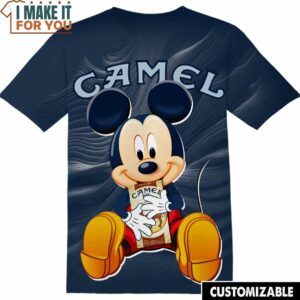 Camel Cigarettes Disney Mickey Shirt, Funny Tee Shirt for Adult