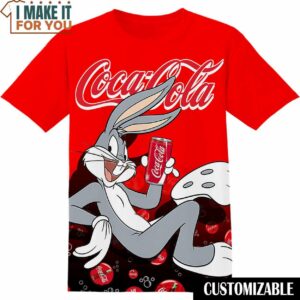 Coca Cola Bugs Bunny Shirt, Funny Tee Shirt for Adult