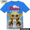 Coors Light Star Wars Yoda Shirt, Funny Tee Shirt for Adult