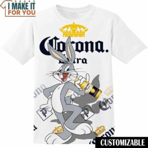 Corona Bugs Bunny Shirt, Funny Tee Shirt for Adult