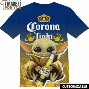 Corona Star Wars Yoda Shirt, Funny Tee Shirt for Men