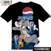 Pepsi Tom And Jerry T-Shirt, Funny Gift for Mens
