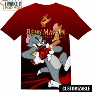 Remy Martin Tom And Jerry T-Shirt, Funny Gift for Guys