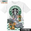 Starbucks Tom And Jerry T-Shirt, Funny Gift for Guys
